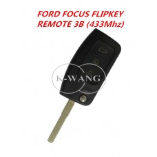 FORD FOCUS FLIPKEY REMOTE 3B (433MHZ) (4D-63 CHIP)